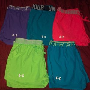 5 UA shorts